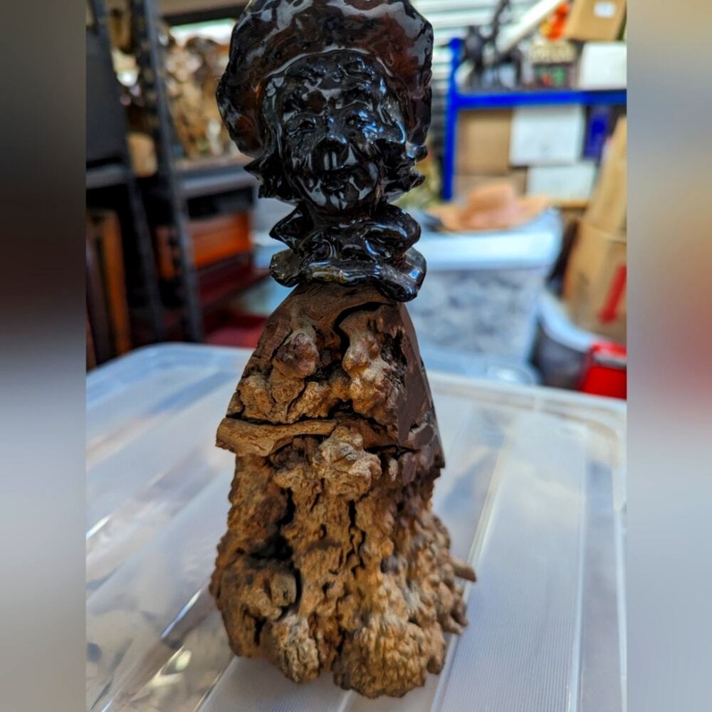 Vintage Shep Shapiro Folk Art Apple Core Sculpture